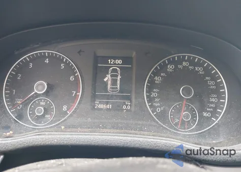 2013 Volkswagen Passat 2.5L Se from USA, damaged, VIN 1VWBP7A35DC065014